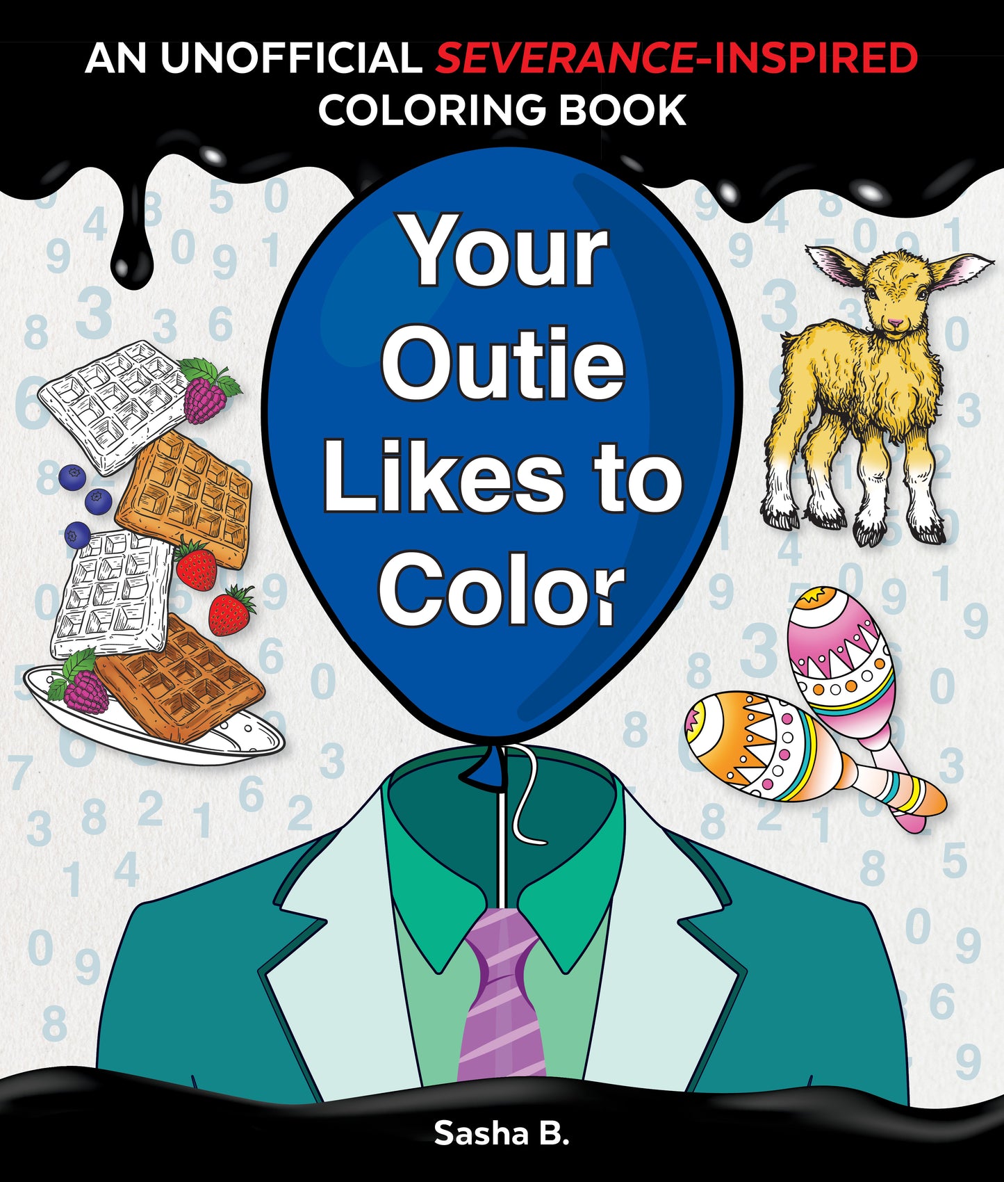 Your Outie Likes to Color: An Unofficial Severance-Inspired Coloring Book