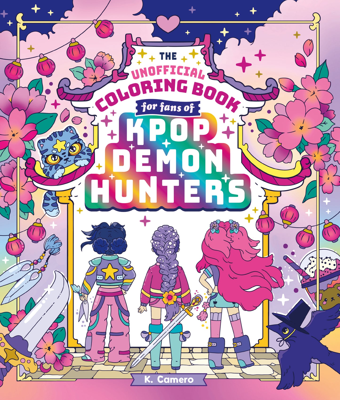 The Unofficial Coloring Book for Fans of KPop Demon Hunters