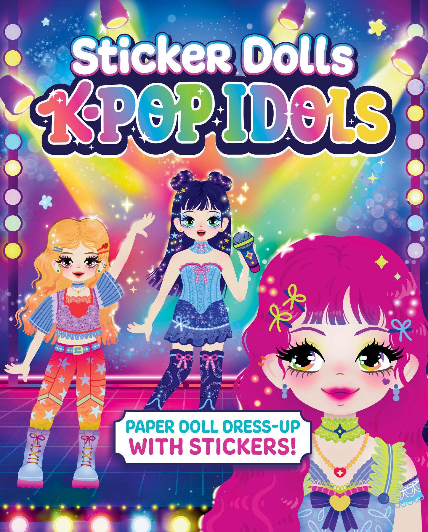Sticker Dolls: K-Pop Idols: Paper Doll Dress-Up with Stickers!